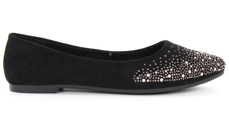 Migant Ballerinas A921-70, Black - Ballerinas - 130551 - 1