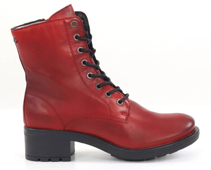 Migant Leather Ankle Boots L920-45, red - Women's ankle boots - 131721 - 1