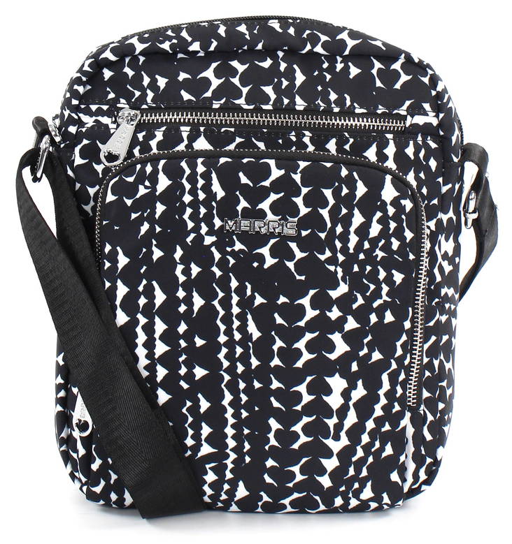 Nabo Bag NK2185 Marris, Black/White - Handbags - 130931 - 1