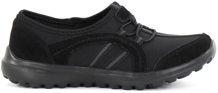 Natura Walking Shoes Silky, Black - Women's walking shoes - 128681 - 1