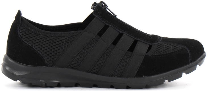 Natura Walking Shoes Christine, Black - Women's walking shoes - 130271 - 1