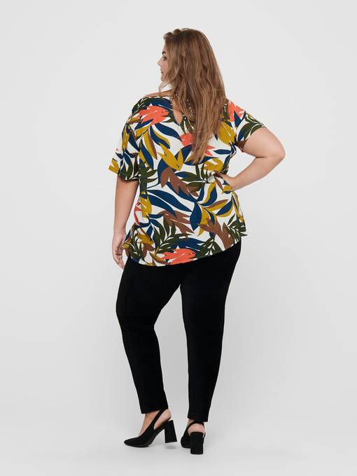 Only Carmakoma T-shirt Isabel tropic - Stilettoshop.eu webstore