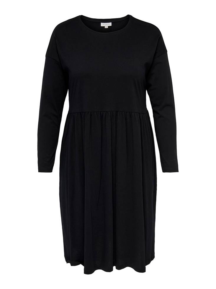Only Carmakoma Dress cutline, black - Dresses and tunics - 131801 - 1