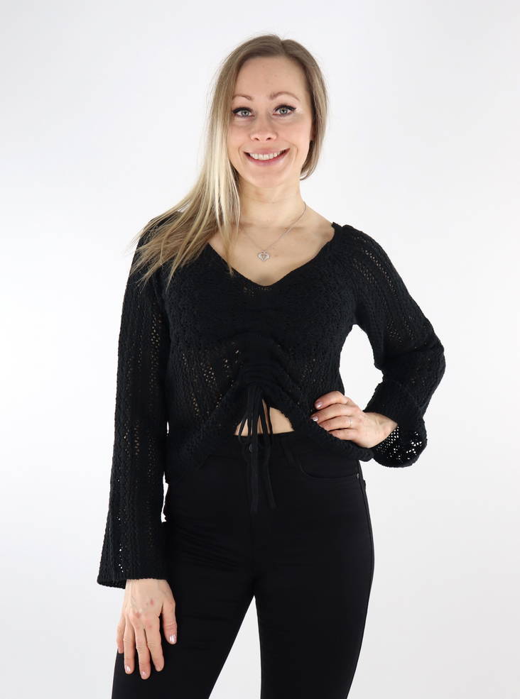 Only women's sweater black - Women's knitwear - 135561 - 1