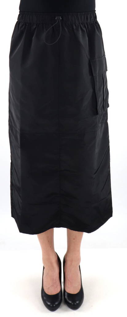 Pieces Skirt hw midi cargo black - Skirts - 133721 - 1