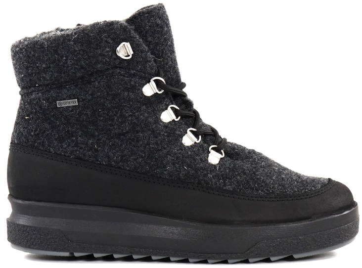 Pomar Felt Ankle Boots Pilvi 37240 granit felt - Women's ankle boots - 132321 - 1