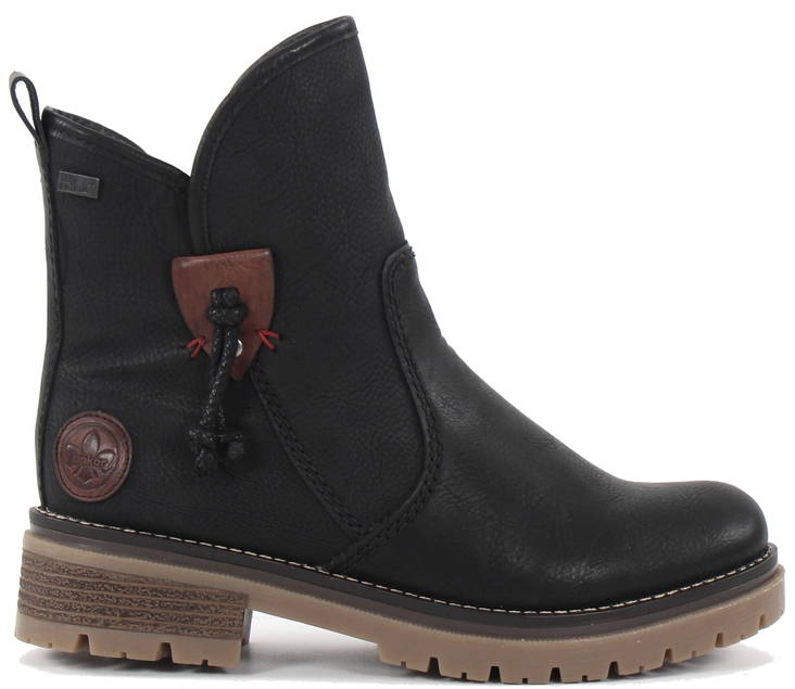 Rieker Ankle Boots 707K8-00, Black - Rieker ankle boots - 129311 - 1