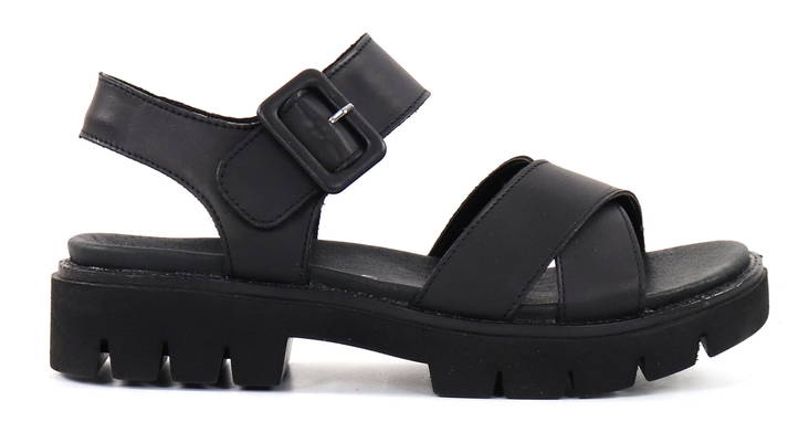 Rieker Remonte Sandals D7950-00, black - Rieker women`s sandals - 130561 - 1