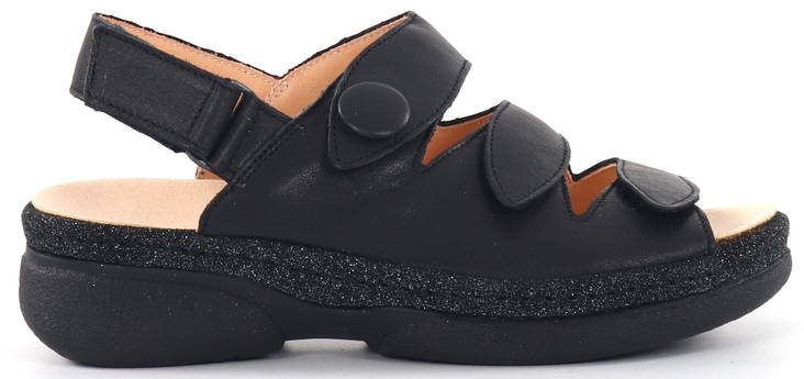 Think! Work shoes Cambio 587-0030 black/combi - Wide last working shoes - 133931 - 1