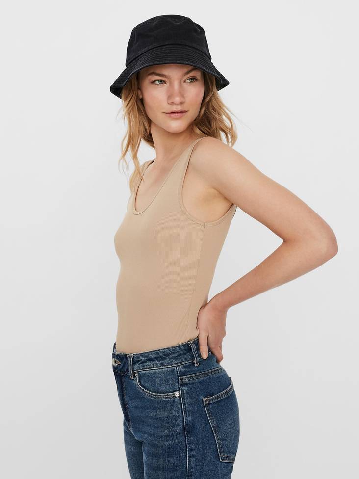 Vero Moda Hat Illa denim, black - Women's beanies and gloves - 128501 - 1
