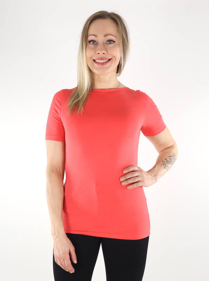 Vero Moda Panda women's t-shirt cayenne - Women's T-shirts - 135031 - 1