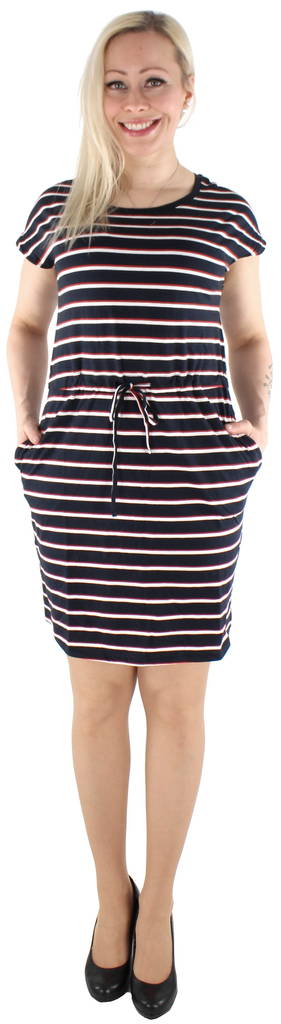 Vero Moda stretchy tricot dress April, Dark Blue/ Kathy - Dresses and tunics - 128811 - 1