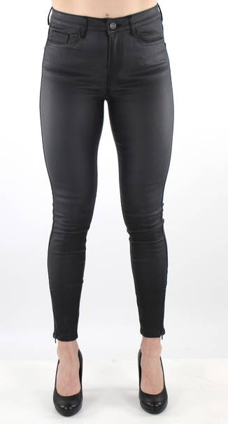 commit new coated jeans black