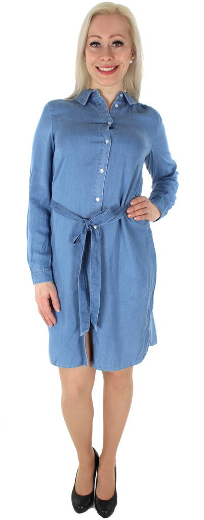Vila Dress Bista denim belt medium blue - Dresses and tunics - 125451 - 1