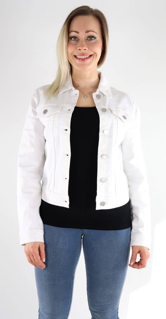 Vila Denim Jacket Need it, white - Women's denim jackets - 130981 - 1
