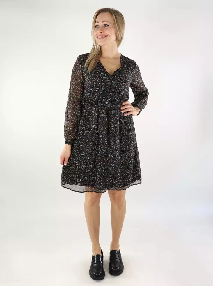 Only women's floral dress Short black/edit ditsy - Dresses and tunics - 137031 - 1