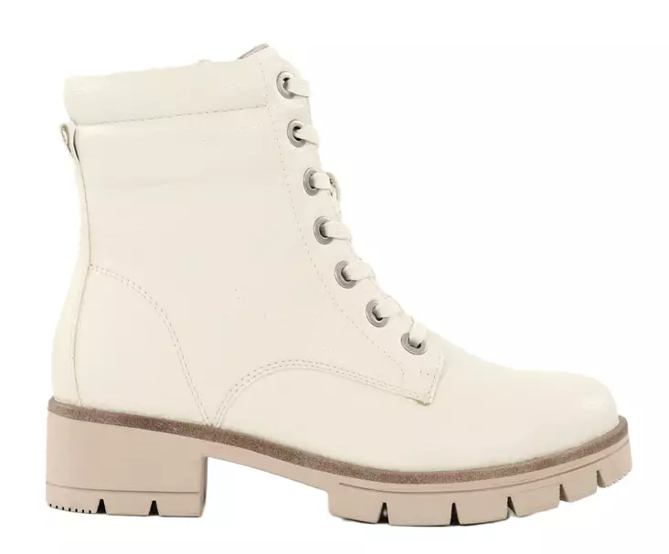 Jana women's ankle boots 25263-43 Ivory - Women's ankle boots - 137101 - 1