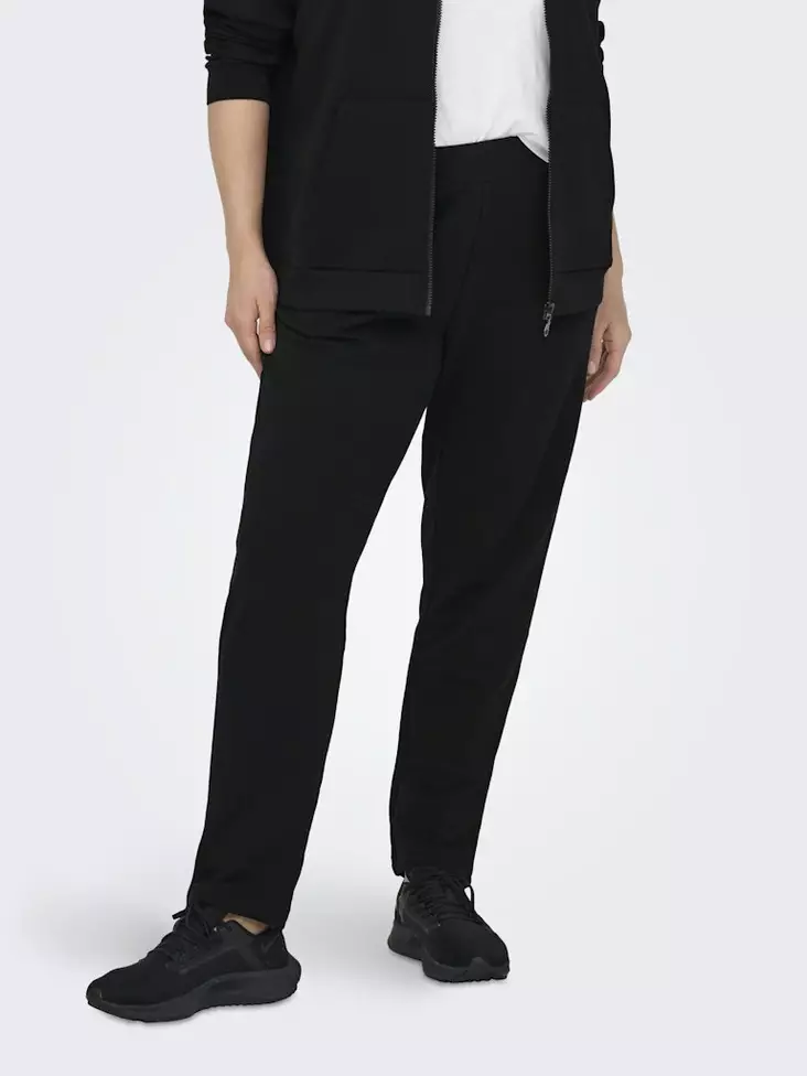 Only Play Curvy plus size sweatpants Life Slim black - Women's sports pants - 138941 - 1