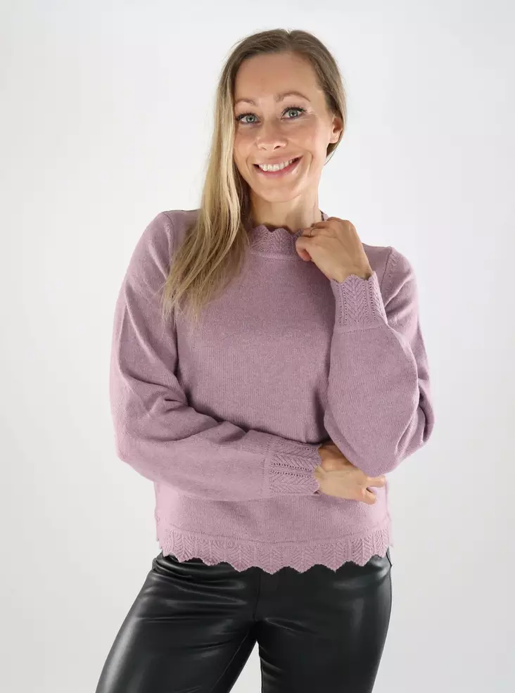 Vila women's sweater O-Neck toadstool - Women's knitwear - 139221 - 1