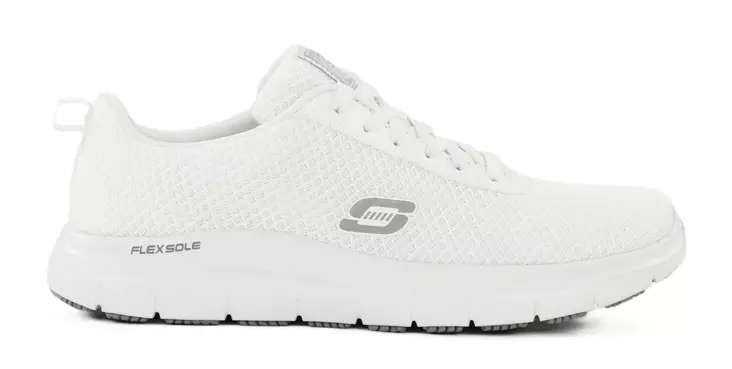 Skechers Work Men's Work Shoes 77125EC/WHT FLEX ADVANTAGE SR - BENDON White - Men's professional shoes - 139341 - 1