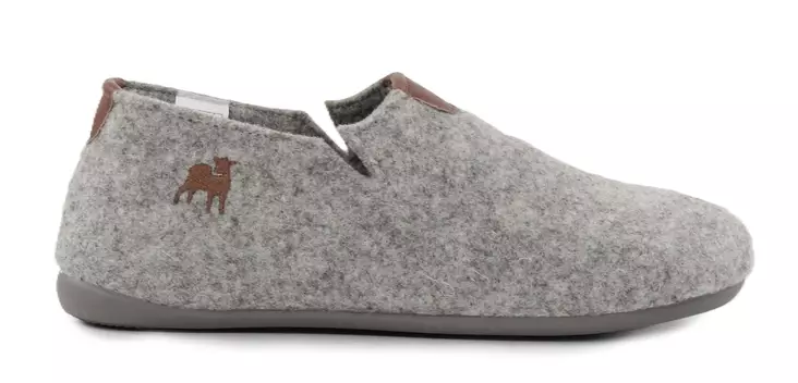 Shepherd women's slippers Elma grey - Women's slippers - 139381 - 1