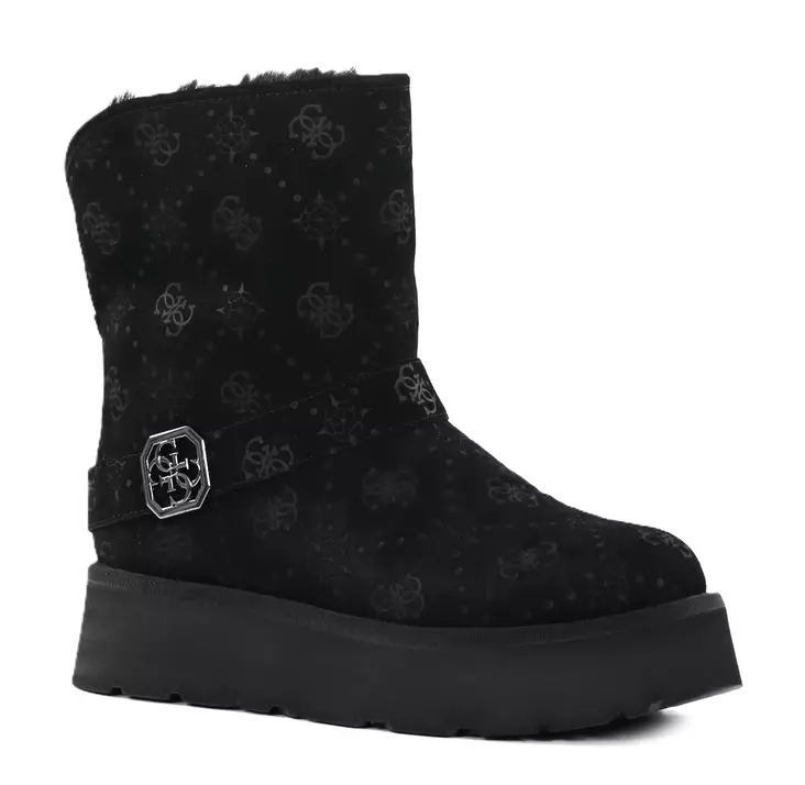 Guess women's ankle boots FLFDOLESU10 black - Women's ankle boots - 139501 - 1