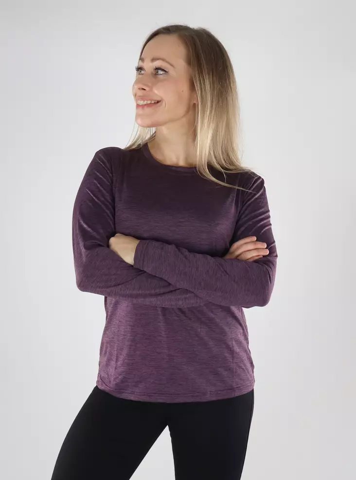 Only Play Shirt ONPCORE plum perfect - Women's sports shirts - 139691 - 1