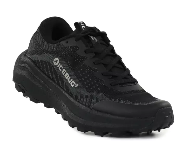 Icebug Women's Studded Shoes Myr W BUGrip Spikes Black - Women's walking shoes - 139741 - 1