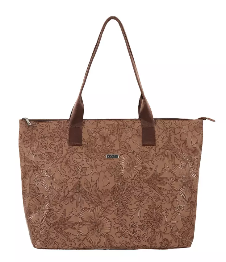 Nabo shoulder bag/bag L2597 flower brown - Handbags - 139751 - 1
