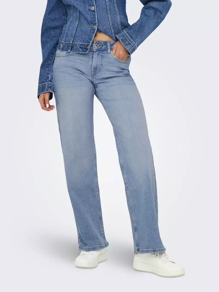 Only women's low-waisted jeans LW Wide light blue - Women's jeans - 139971 - 1