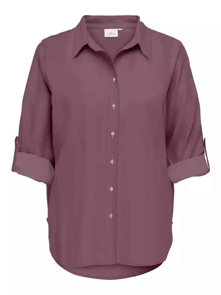 Carmakoma Dress Shirt 3/4 rose brown - Women's shirts and blouses - 140841 - 1