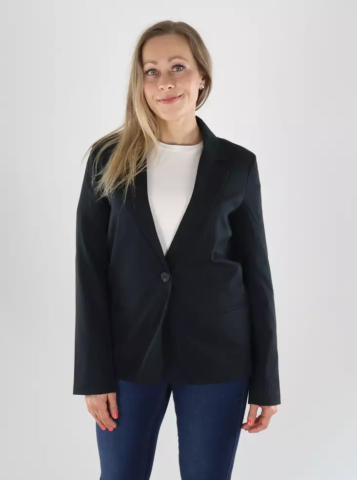 Vila Jacket L/S BLAZER black beaty - Women's jackets and blazers - 141411 - 1
