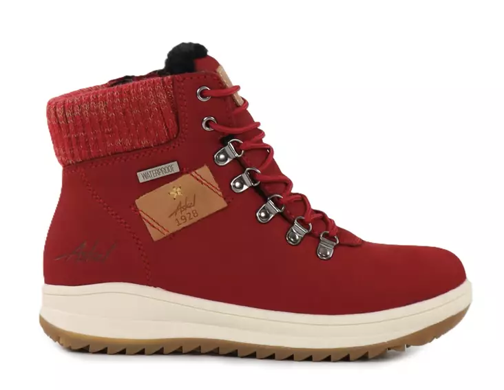 Askel women's waterproof ankle boots VOLI-0932 red - Women's ankle boots - 139711 - 1