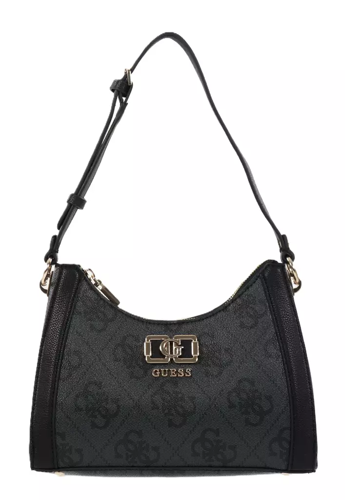 Guess bag Karnilla Logo coal logo - Handbags - 140111 - 1