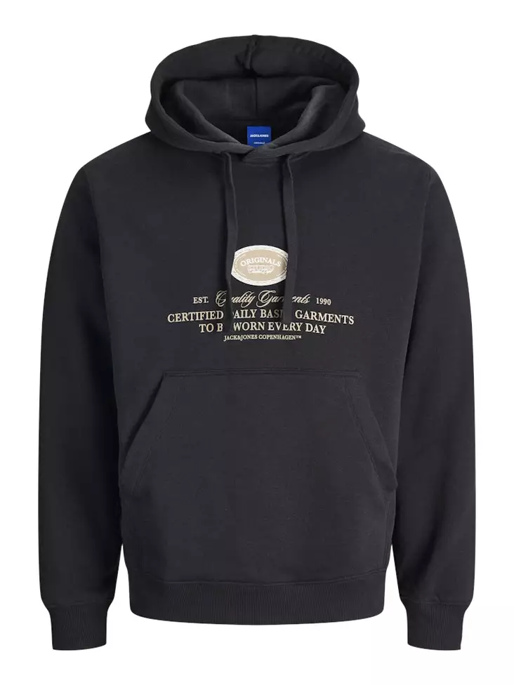Jack&Jones men's hoodie Greene black - Men's hoodies - 139931 - 1