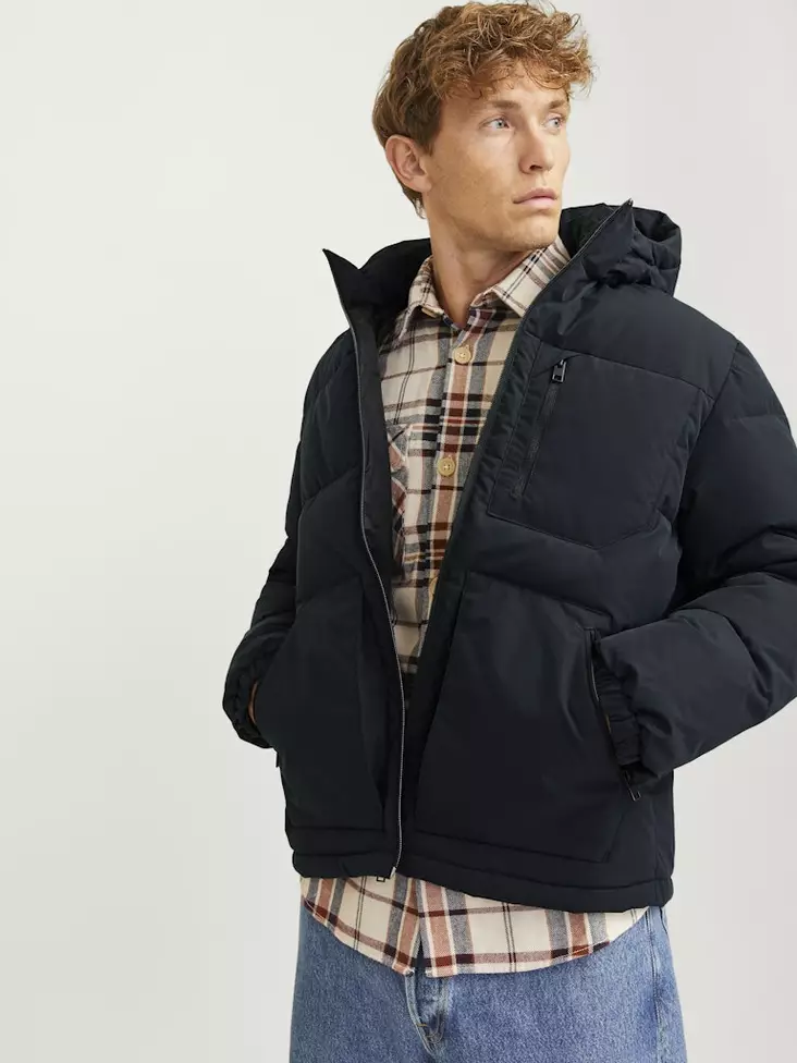 Jack&Jones men's winter jacket Puffer dark navy - Men's jackets - 137451 - 1