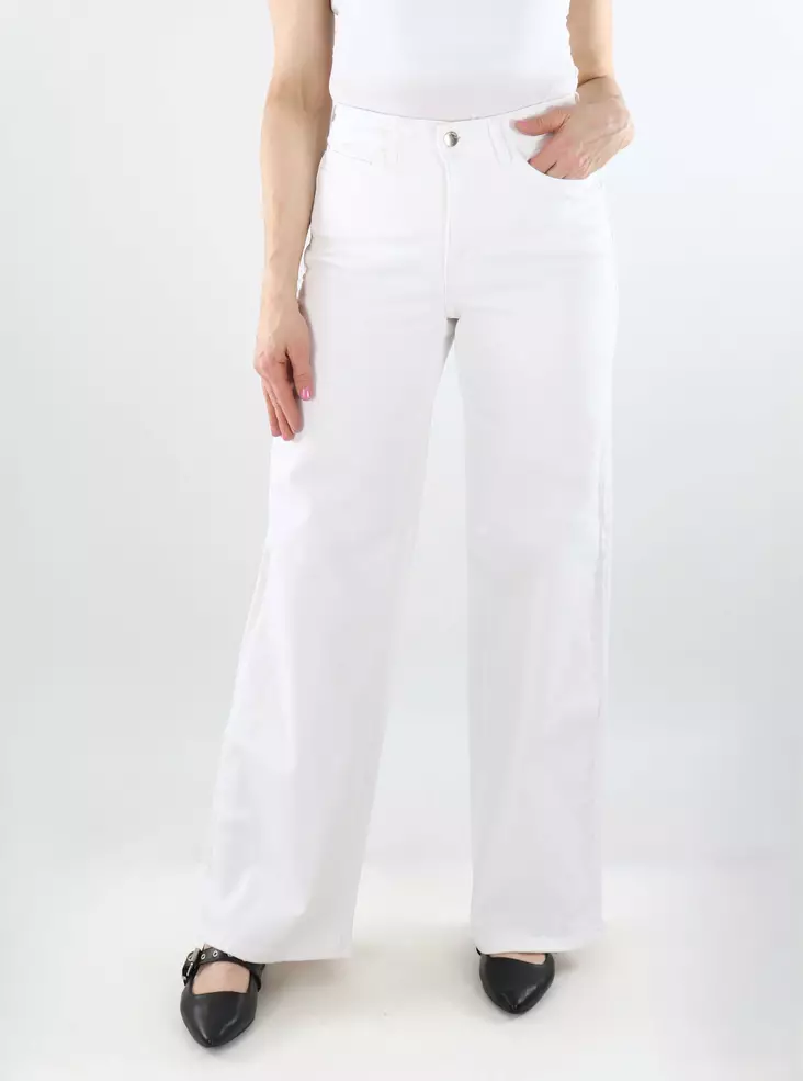 JDY women's wide-leg jeans HW Wide white - Women's jeans - 138261 - 1