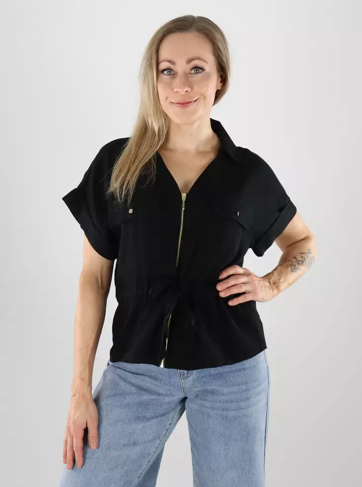 JDY t-shirt shirt black - Women's T-shirts - 141181 - 1