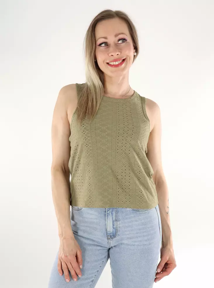 JDY women's top O-neck Mermaid / Flora - Women's tank tops - 136321 - 1