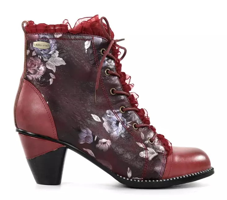 Laura Vita women's Ankle boots Alcizeeo 78 wine - Women's ankle boots - 137301 - 1