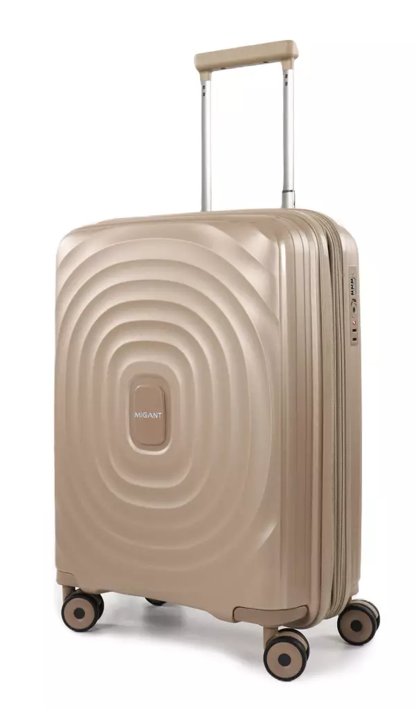 Migant Suitcase MGT26 champagne small - Travel bags - 140191 - 1
