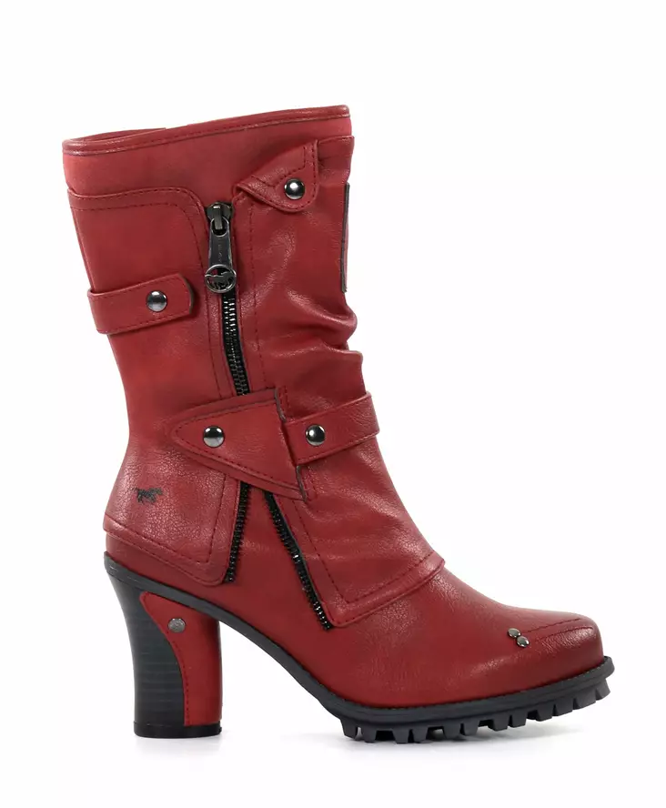 Mustang women's ankle boots 1141-606-5 rot - Women's ankle boots - 137511 - 1