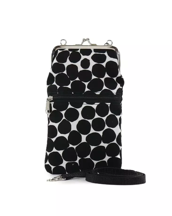 Nabo purse K561 black stones with shoulder strap - Wallets - 141151 - 1
