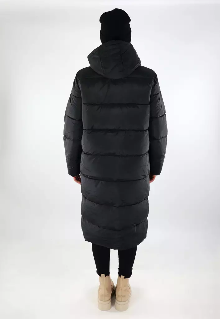 Only women's long winter coat Long black webstore
