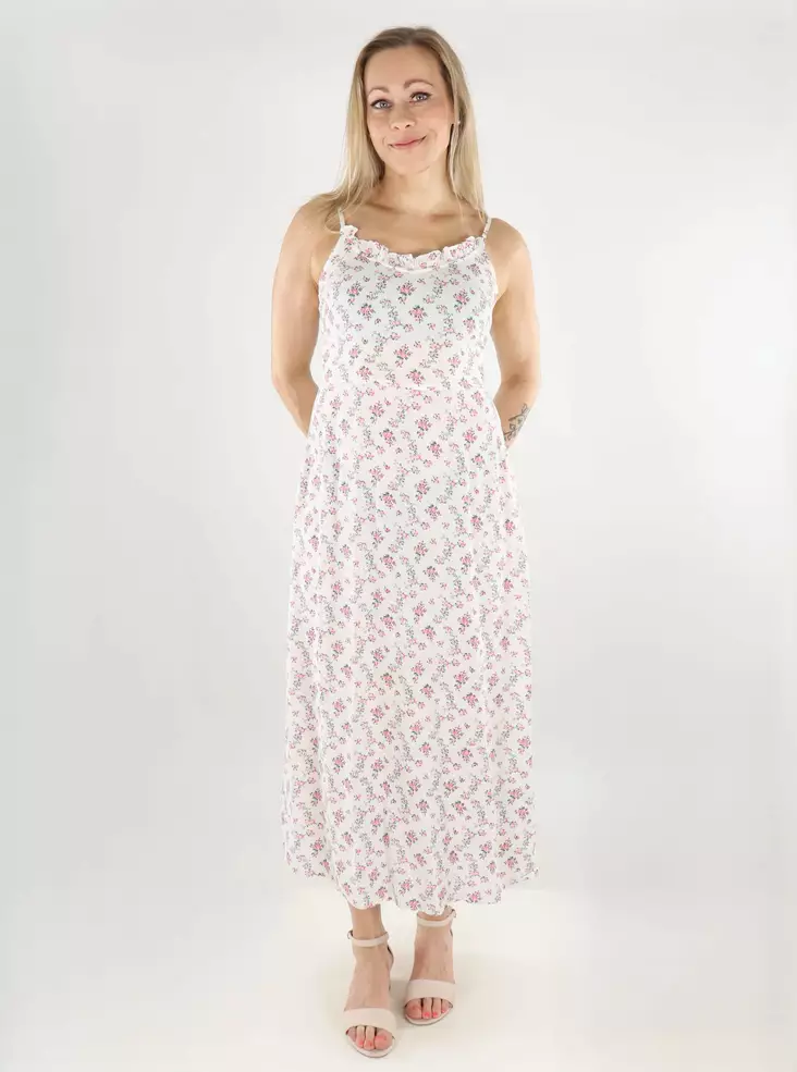 Pieces maxi viscose dress Ankle cloud dancer/romantic - Dresses and tunics - 138471 - 1
