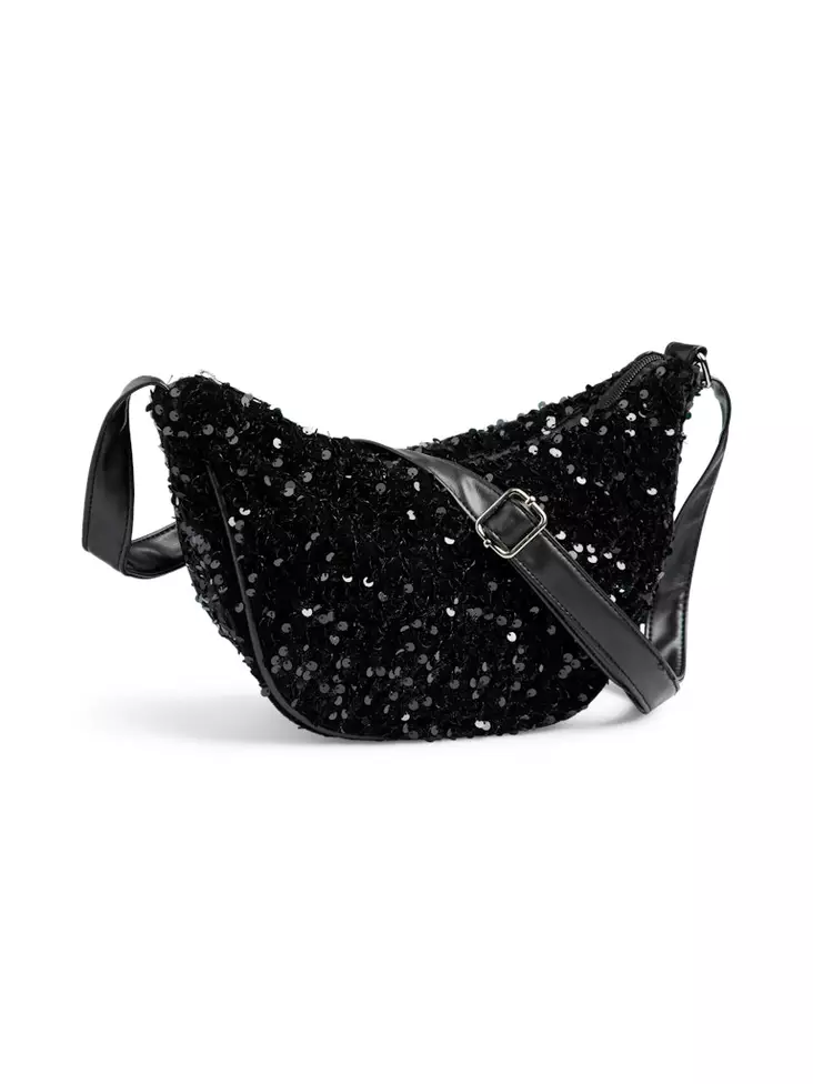 Pieces Waistbag sequins black - Handbags - 139511 - 1