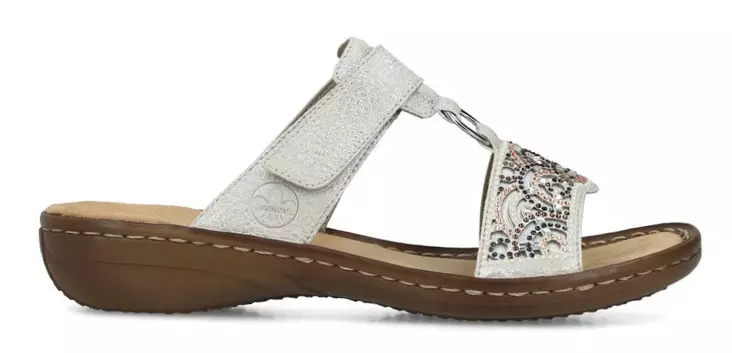 Rieker women's mules 608K2-40 grey - Rieker mules - 140661 - 1