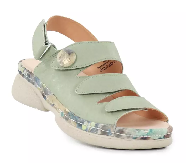 Think! women's genuine leather sandals 000587-7040 Cambio aloe - Women's work shoes - 140141 - 1