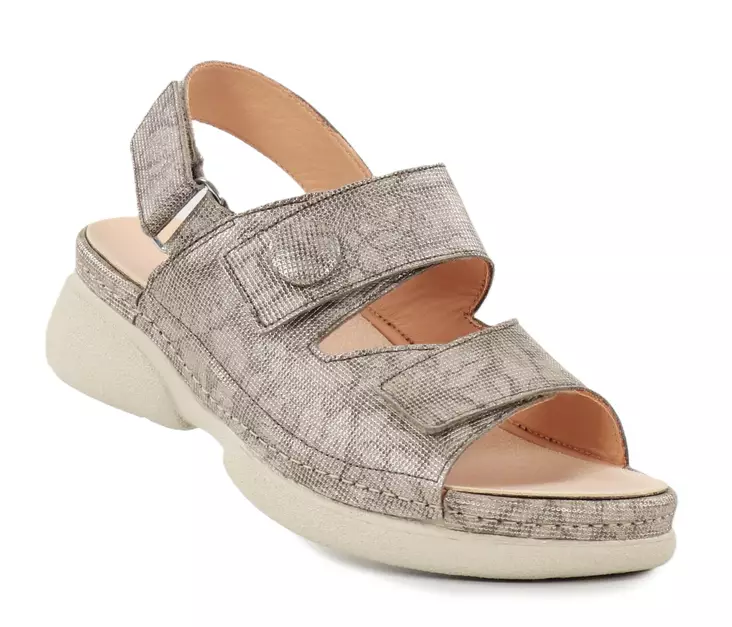 Think! women's work sandals 000960-3010 Cambio taupe - Women's work shoes - 140121 - 1