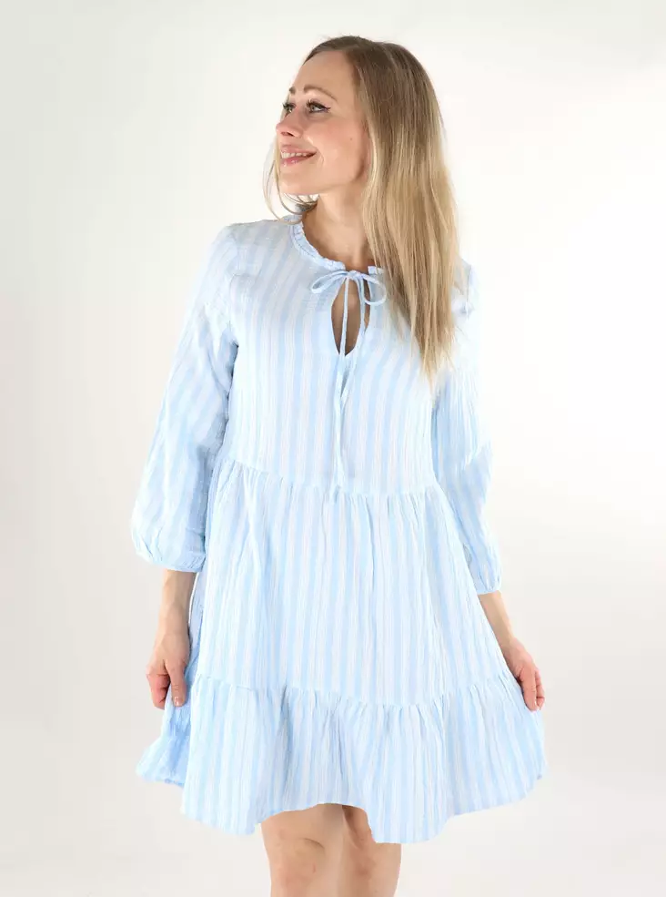 Vero Moda dress/tunic 3/4 airy blue/snow white - Dresses and tunics - 138561 - 1